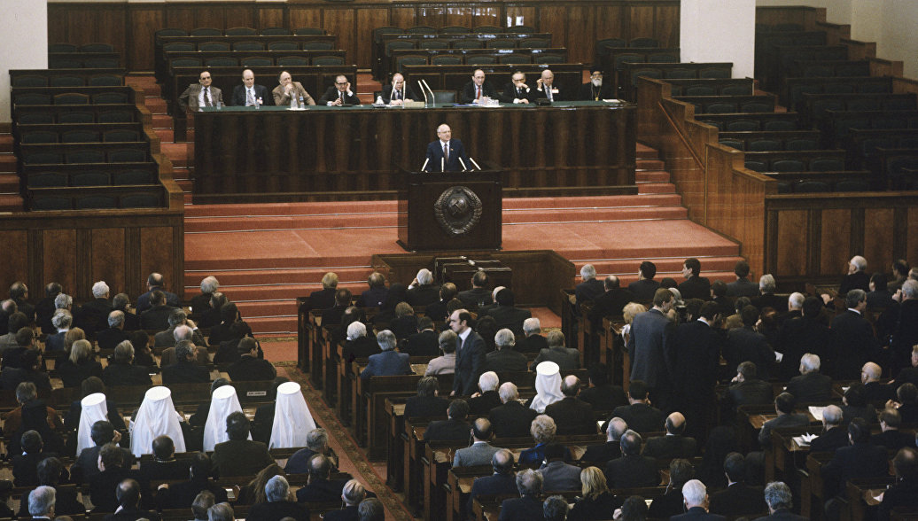 Заседание Совета министров СССР в январе 1987 года