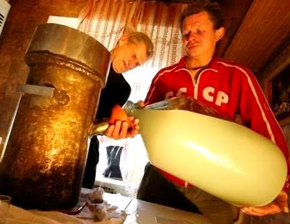 процесс изготовления самогона